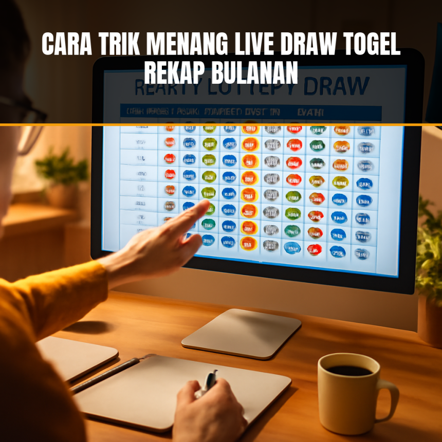 Trik menang togel dengan rekap bulanan
